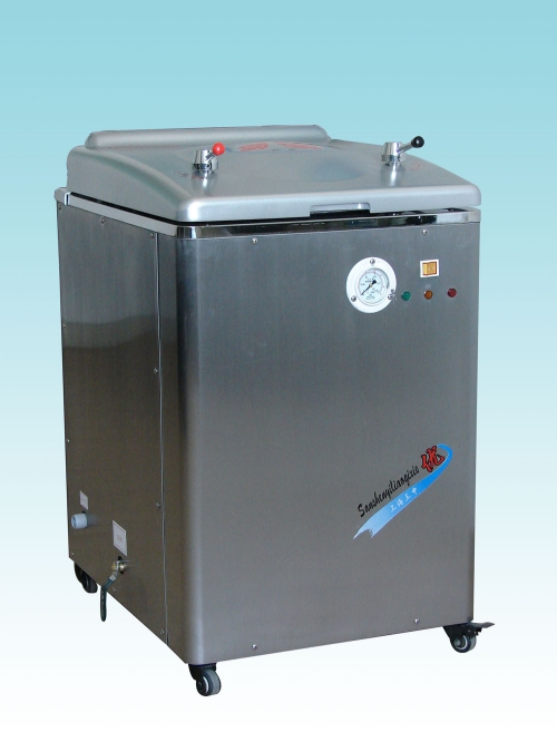 上海三申不銹鋼立式電熱蒸汽滅菌器YM30B（YX-350B）