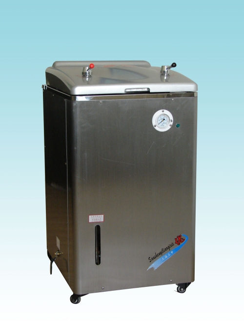 上海三申不銹鋼立式電熱蒸汽滅菌器YM75A（YX-450A）