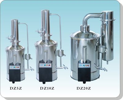 上海三申不銹鋼電熱蒸餾水器(自控)DZ10Z