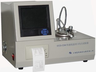 上海昌吉自動快速低溫閉口閃點試驗器SYD-5208