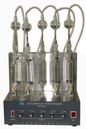 上海昌吉石油產品硫含量試驗器（燃燈法）SYD-380B