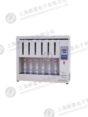 上海新嘉電子粗脂肪測定儀（索氏抽提原理）SZF-06A