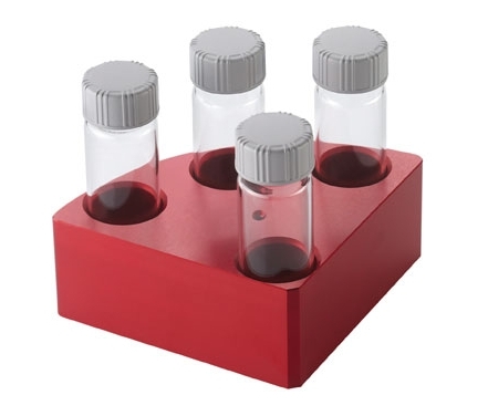 德國IKA H 135.315 1/4 加熱塊，紅色，容積 16 ml