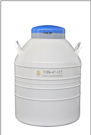 成都金鳳儲存型液氮生物容器YDS-47-127