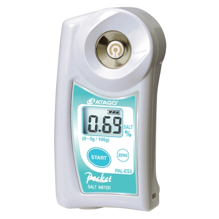 日本愛拓迷你數字式鹽度計（電導法）PAL-ES2