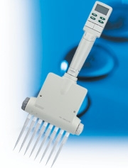 梅特勒電電動6道/8道間距可調移液器系列（圓柱型套柄）EA6-1200