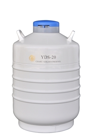 成都金鳳貯存型液氮生物容器（含276mm高提筒）YDS-20