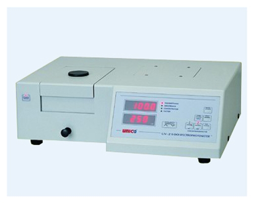 上海尤尼柯紫外可見分光光度計UV2100PC