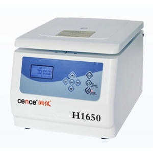 湖南湘儀臺式高速離心機H1650（大屏幕液晶顯示）