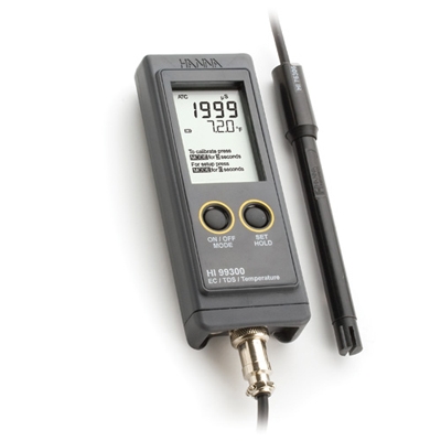 意大利哈納防水型便攜式EC/ TDS /°C測定儀HI99300
