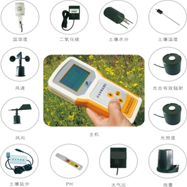 浙江托普手持農業氣象監測儀TNHY-9