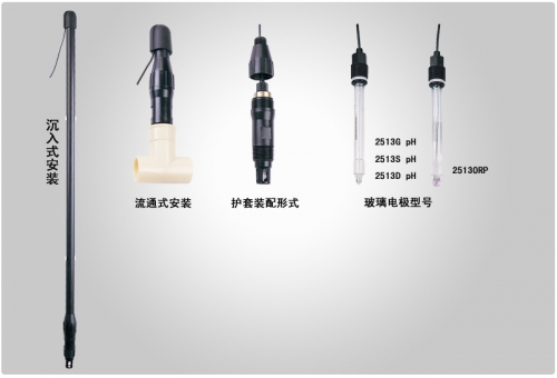 上海三信玻璃PH復合電極2513G