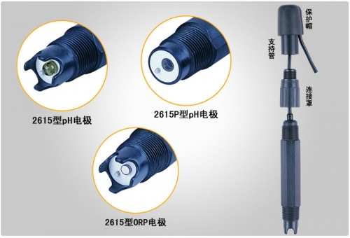 上海三信平面雙液接pH復合電極2615P