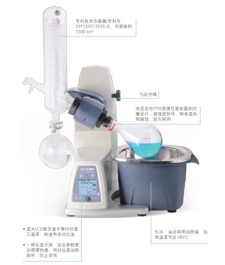 北京大龍LCD數控旋轉蒸發儀RE100-Pro