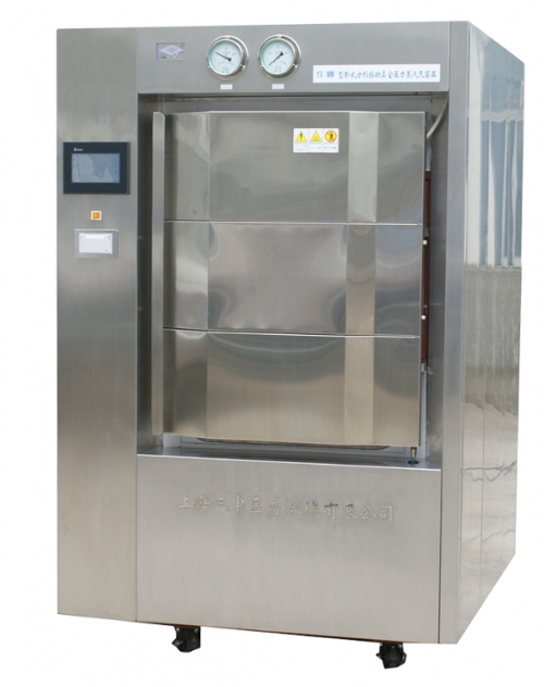 上海三申臥式方形脈動真空壓力蒸汽滅菌器YX0.6WM