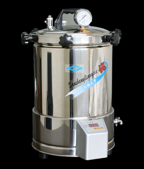 上海三申手提式18L滅菌器YX280A 定時數控