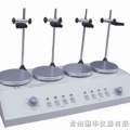 常州國華多頭磁力攪拌器HJ-4A 數顯控溫 4頭